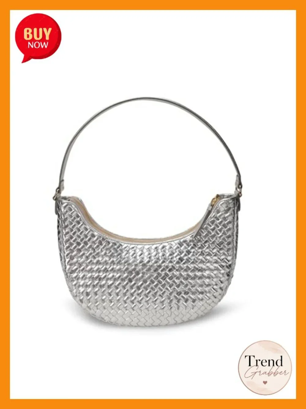 Handmade Woven Genuine Leather Crossbody Hobo Bag
